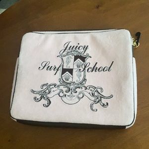 Juicy couture lap top bag w/ a free item